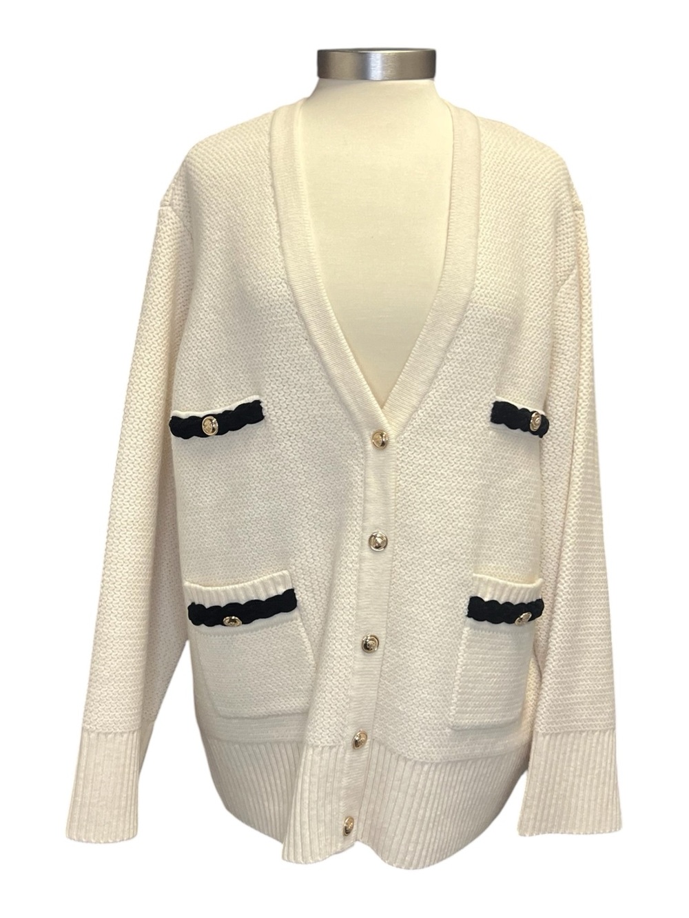 Sandro Oversized Knit Cardigan, New